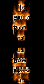 je brul pour toi